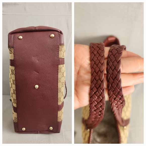 GUCCI GG Canvas Marrakech Tote Bag - Picture 13 of 16